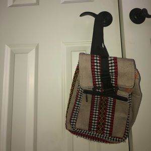 Small Patterned Back Pack